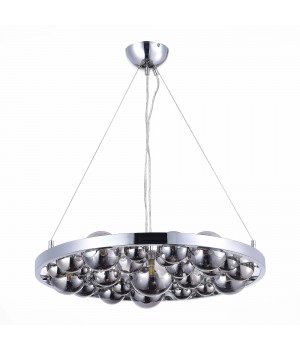 SL1510.103.06 Люстра подвесная ST-Luce Хром/Дымчатый G9 6*5W Olmi-foto2