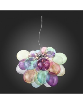 SL432.153.12 Светильник подвесной ST-Luce Хром/Разноцветный G9 12*5W SOSPIRO-foto9