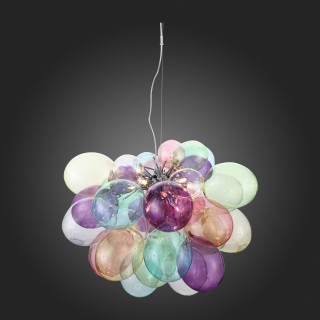 SL432.153.12 Светильник подвесной ST-Luce Хром/Разноцветный G9 12*5W SOSPIRO-foto9