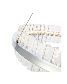 SL383.123.01 Светильник подвесной ST-Luce Хром/Прозрачный LED 1*60W 3000K CHERIO-foto2