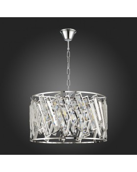 SL1103.113.08 Светильник подвесной ST-Luce Хром/Прозрачный,Хром E14 8*60W LETINA-foto5