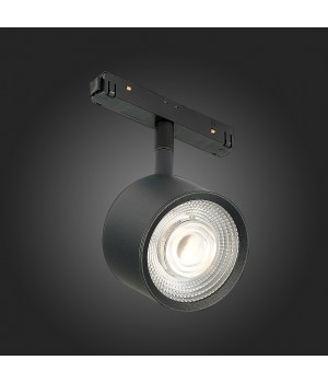 ST353.436.06 Магнитный трековый светильник Черный LED 1*6W 3000K 560Lm Ra>80 36° IP20 L120xW81xH138 48V VEDO-foto9