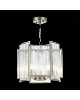 SL1234.103.03 Люстра подвесная ST-Luce Никель/Прозрачный, Никель E14 3*60W Cosenza-foto5