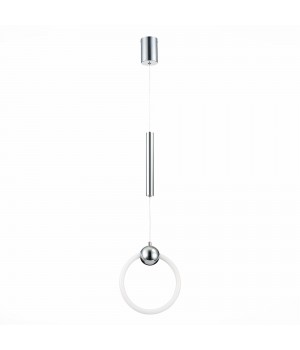 SL1578.103.01 Подвес ST-Luce Хром/Белый,Хром LED 1*15W 3000K GIERA-foto2