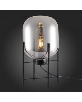 SL1050.704.01 Прикроватная лампа ST-Luce Черный/Дымчатый E27 1*40W BURASCA-foto5