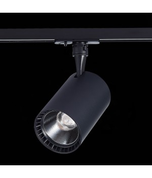 ST351.436.20.24 Св-к трек. Мат. черный LED 1*20W 3000K 1 800Lm Ra?80 24° IP20 L118xW78xH174 100-240V CAMI-foto5