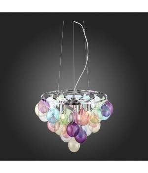 SL432.153.05 Светильник подвесной ST-Luce Хром/Разноцветный E27 5*60W SOSPIRO-foto12