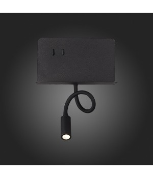 SL1576.401.02 Светильник настенный ST-Luce Черный/Черный LED 2*3W 4000K PINAGGIO-foto3