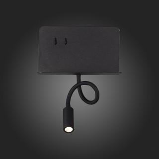 SL1576.401.02 Светильник настенный ST-Luce Черный/Черный LED 2*3W 4000K PINAGGIO-foto3