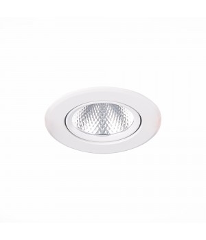 ST211.538.08.24 Св-к встр. Белый LED 1*8W 3000K 640Lm Ra80 24° IP20 D86xH50 220-240V MIRO-foto10