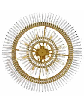 SL1228.203.12 Люстра подвесная ST-Luce Золотистый/Прозрачный E14 12*40W GROSSETO-foto7