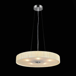 SL357.503.05 Светильник подвесной ST-Luce Хром/Слоновая Кость E27 5*40W RONDELLA-foto4