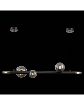 SL1509.403.05 Светильник подвесной ST-Luce Черный/Дымчатый G9 5*5W CIELO-foto5