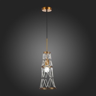 SL1016.203.01 Светильник подвесной ST-Luce Золотистый/Золотистый, Прозрачный E27 1*60W NARRIO-foto7