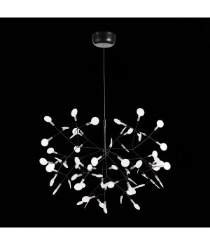 SL379.403.63 Люстра подвесная ST-Luce Черный/Белый LED 63*0,5W 3500K RAFINA-foto4