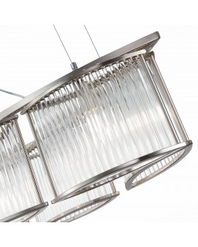 SL1627.103.06 Люстра подвесная ST-Luce Хром/Прозрачный E14 6*40W Velletri-foto3