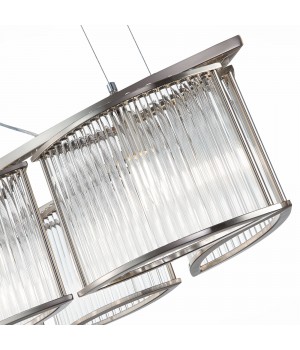 SL1627.103.06 Люстра подвесная ST-Luce Хром/Прозрачный E14 6*40W Velletri-foto3