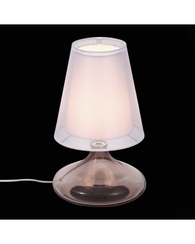 SL974.604.01 Прикроватная лампа ST-Luce Хром, Розовый/Белый E27 1*60W AMPOLLA-foto5