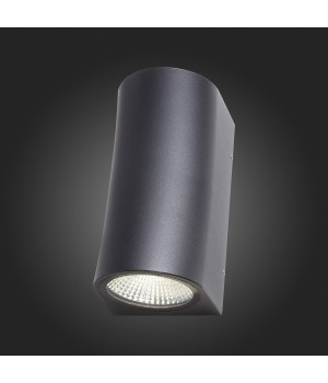 SL088.411.02 Светильник уличный настенный ST-Luce Черный кварцевый LED 2*5W 4000K DEALE-foto4