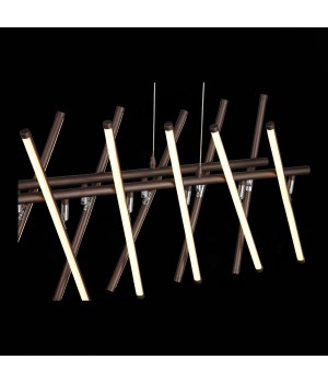 SLD003.303.16 Люстра подвесная ST-Luce Кофейный/Белый LED 16*8W 4000K PIACOD-foto9