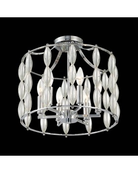 SL1140.102.06 Светильник потолочный ST-Luce Хром, Прозрачный/Прозрачный,Хром E14 6*40W SOGARTE-foto11