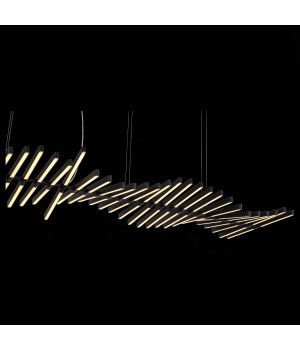 SLD001.403.40 Люстра подвесная ST-Luce Черный/Черный, Белый LED 40*5W 3000-6000K PICODI-foto9