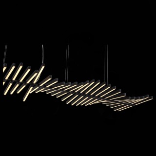 SLD001.403.40 Люстра подвесная ST-Luce Черный/Черный, Белый LED 40*5W 3000-6000K PICODI-foto9