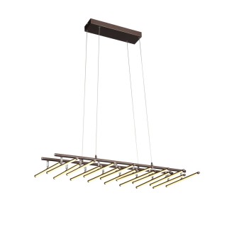 SLD003.303.16 Люстра подвесная ST-Luce Кофейный/Белый LED 16*8W 4000K PIACOD-foto13