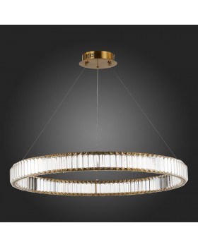 SL1622.383.01 Люстра подвесная ST-Luce Латунь/Прозрачный LED 1*52W 4000K TIVOLI-foto8