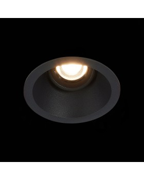 ST207.408.01 Св-к встр. Мат. черный GU10 1*50W D103xH52 220V Без ламп GROSI-foto6