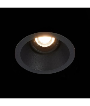 ST207.408.01 Св-к встр. Мат. черный GU10 1*50W D103xH52 220V Без ламп GROSI-foto6