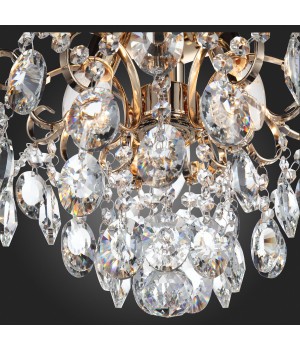 SL846.202.03 Люстра подвесная ST-Luce Золотистый/Прозрачный E14 3*40W ORECCHINI-foto18