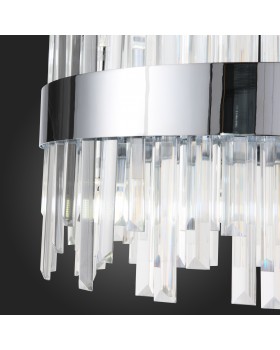 SL1160.103.12 Люстра подвесная ST-Luce Хром/Хром, Прозрачный G9 12*5W BAFO-foto4