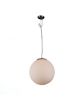 SL290.503.01 Светильник подвесной ST-Luce Никель/Белый E27 1*40W PIEGARE-foto2