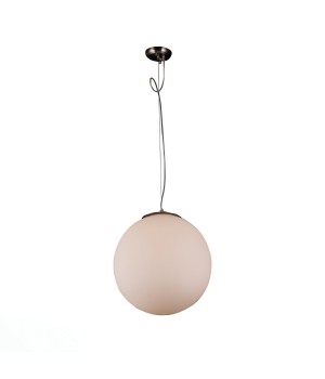 SL290.503.01 Светильник подвесной ST-Luce Никель/Белый E27 1*40W PIEGARE-foto2