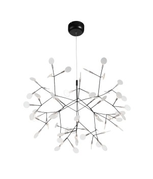 SL379.403.63 Люстра подвесная ST-Luce Черный/Белый LED 63*0,5W 3500K RAFINA-foto2