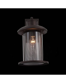 SL080.401.01 Светильник уличный настенный ST-Luce Темный кофе/Прозрачный, Темный кофе E27 1*60W LASTERO-foto6