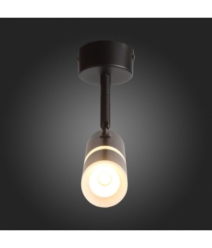 ST106.402.08 Светильник потолочный Черный LED 1*8W 3000K 624Lm Ra>80 D50xH165 170-240V ESCOPIO-foto12