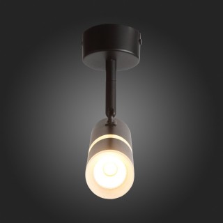 ST106.402.08 Светильник потолочный Черный LED 1*8W 3000K 624Lm Ra>80  D50xH165 170-240V ESCOPIO-foto12
