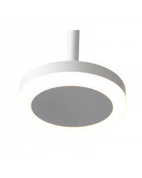 ST104.503.06 Светильник подвесной Белый LED 1*6W 3000K 468Lm Ra>80 120° IP20 D112xH184 170-240V CIAMELLA-foto3