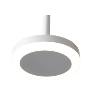 ST104.503.06 Светильник подвесной Белый LED 1*6W 3000K 468Lm Ra>80 120° IP20 D112xH184 170-240V CIAMELLA-foto3