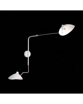 SL305.501.02 Светильник настенный ST-Luce Белый/Белый E27 2*60W SPRUZZO-foto7