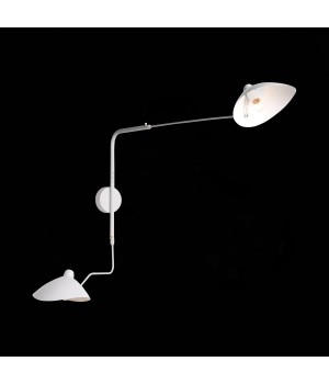 SL305.501.02 Светильник настенный ST-Luce Белый/Белый E27 2*60W SPRUZZO-foto7
