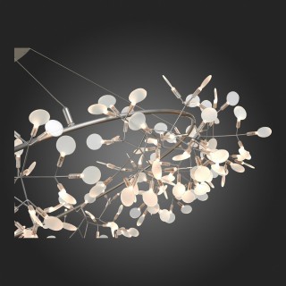 SL379.103.216 Люстра подвесная ST-Luce Серебристый/Белый LED 216*0,5W 3500K RAFINA-foto3