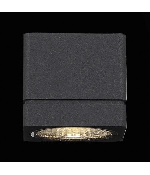 SL563.401.01 Светильник уличный настенный ST-Luce Черный/Прозрачный LED 1*8W 3000K COCTOBUS-foto5
