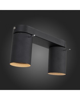 SL597.401.02 Спот ST-Luce Черный, Хром/Черный GU10 LED 2*3W FANALE-foto9