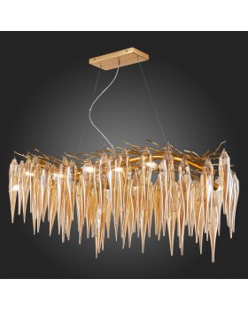 SL1653.203.12 Люстра подвесная ST-Luce Золотистый/Золотистый E14 12*40W SIENA-foto6