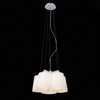 SL543.503.05 Люстра подвесная ST-Luce Серебристый/Белый E27 5*60W CHIELLO-foto4