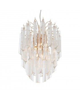 SL386.203.05 Люстра подвесная ST-Luce Золотистый/Золотистый, Прозрачный G9 5*5W OSOLETO-foto2