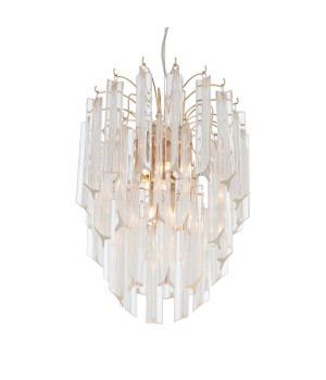 SL386.203.05 Люстра подвесная ST-Luce Золотистый/Золотистый, Прозрачный G9 5*5W OSOLETO-foto2